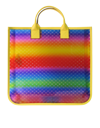 Childrens Rainbow Tote, front view